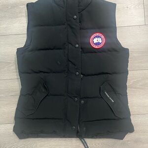 Canada Goose Black Puffer Free Style Vest